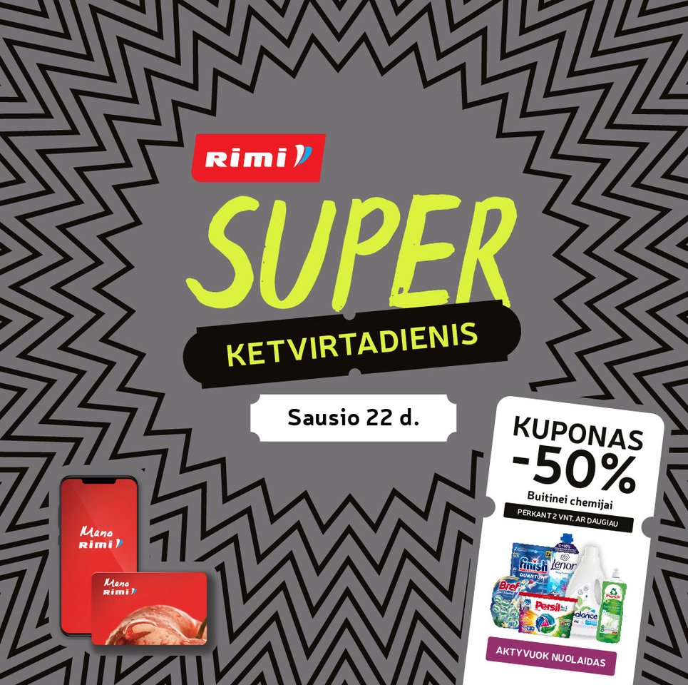  „Rimi“ Super ketvirtadieniai 