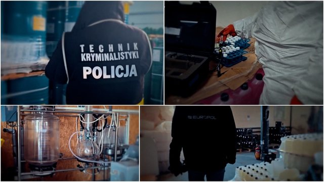 Europoje atskleistas didelis sintetinių narkotikų tinklas: veikla buvo koordinuojama iš Lenkijos