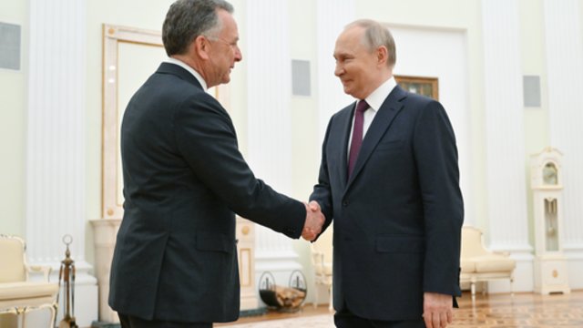 S. Witkoffas vyksta į Maskvą: Rusijos pageidavimu susitiks su V. Putinu