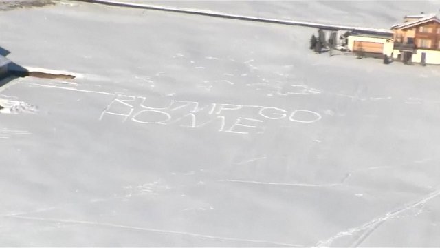 Vos į Davosą atvykusiam D. Trumpui – „svetinga“ žinutė