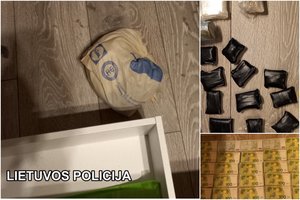 Klaipėdoje policijai įkliuvo stambus kvaišalų platintojas – jam gresia laisvės atėmimas nuo 10 iki 15 metų
