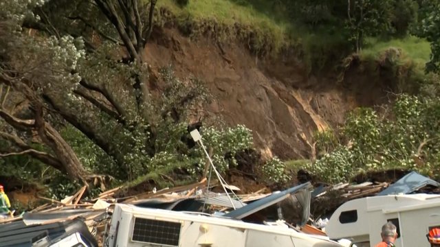 Nuošliauža Naujoje Zelandijoje užgriuvo stovyklavietę: liudininkai pasakojo apie girdėtus šauksmus