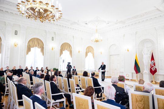 Nacionalinių kultūros ir meno premijų įteikimo renginį siūloma organizuoti Kultūros ministerijai