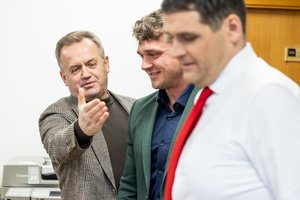 Kazlų Rūdoje atšaukta patalpų rezervacija R. Žemaitaičio ir A. Skardžiaus susitikimui