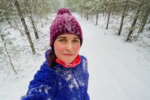 Legendinį bėgimą įveikusi lietuvė pataria: ką daryti, kad bėgimas žiemą būtų malonumas, o ne šokas?
