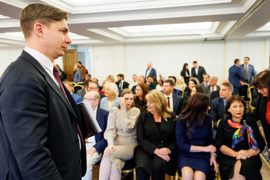 M. Sinkevičius – apie kalbas dėl galimo maišto LSDP frakcijoje: būrimas iš kavos tirščių