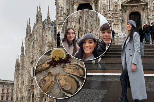 Į mados sostinę su vaikais išvykusi Anna Douka vieno dalyko nesitikėjo: pastebėjo tik akyliausi