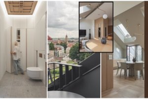 Butas vienoje Vilniaus palėpėje – itin drąsus, jam sunku rasti analogų