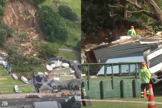 Siaubinga nelaimė – stovyklavietę užvirto tonos purvo: „išgirdau, kaip žmonės rėkė“