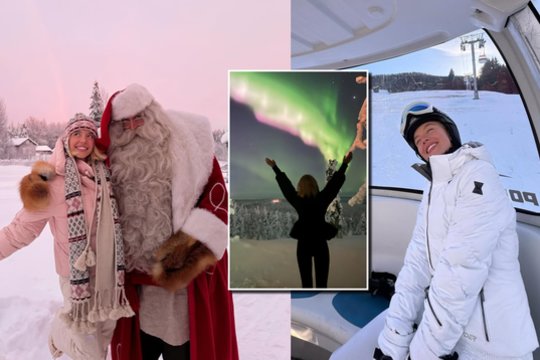 Aistringoji Sydney Sweeney aplankė Laplandiją: nustebino tai, kas europiečiams įprasta
