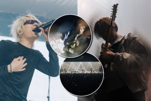 Grupės „Katarsis“ koncertą Vilniuje papuošė netikėtas duetas su elektroninės popmuzikos legenda