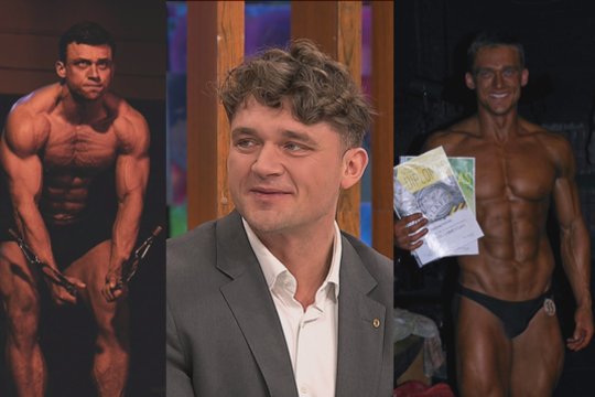  Seimo narys Martynas Gedvilas parodė ištreniruotą kūną