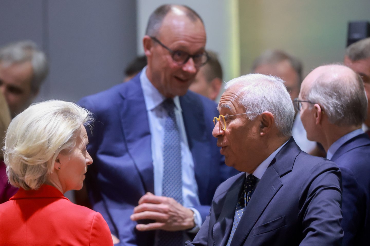 D. Trumpui persigalvojus dėl muitų, ES vėl tikisi stabilizuoti santykius su JAV.<br>EPA/ELTA nuotr.