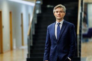 K. Budrys telefonu kalbėjosi su Ukrainos užsienio reikalų ministru