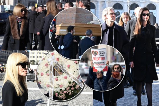 Dizaineriui Valentino Romoje tariamas paskutinis „sudie“: atsisveikina ryškiausios pasaulio žvaigždės