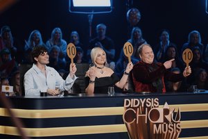 Rokas Yan „Didžiojo chorų mūšio“ premjeroje: „Lateksiniai kostiumai Alytaus chore? Čia mano tema“