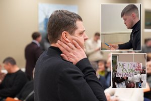 Į susitikimą su R. Žemaitaičiu atvykęs Kristupas: jis reprezentuoja žingsnį atgal, kur mes nenorime grįžti