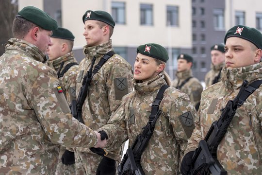 Pažadas, atsidavimas ir užsispyrimas: Lietuvai – karių priesaika