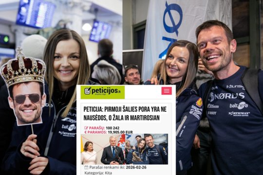 Socialiniuose tinkluose – šmaikšti peticija: dėmesio centre šį kartą atsidūrė V. Žala ir G. Martirosian