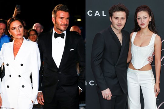 Apie skandalingą V. Beckham šokį sūnaus vestuvėse prabilo šeimos didžėjus: nuotaka ašarodama paliko salę