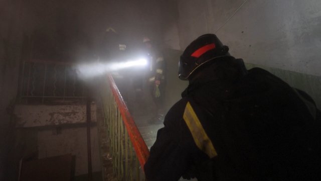 Rusijos smūgis per naktį sudrebino Ukrainą: atakuoti Kyjivas ir Charkivas