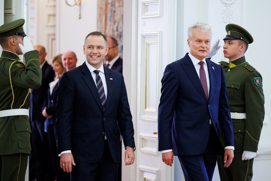 Prezidentas G. Nausėda su Lenkijos vadovu Varšuvoje paminėjo 1863–1864 metų sukilimo metines