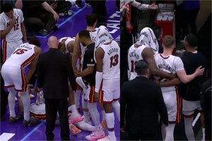 Skausmo scena: K. Jakučionį „išjungė“ varžovas – kritęs lietuvis mačą baigė anksčiau laiko