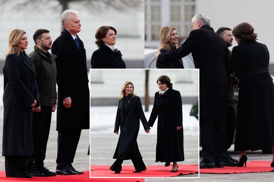 Akys krypo į jautrų momentą Prezidentūroje: O. Zelenska ir D. Nausėdienė nustebino šiltu gestu