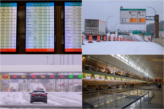 Chaosas JAV – smogė šaltis ir snygis: atšaukta tūkstančiai skrydžių, daugybė žmonių liko be elektros