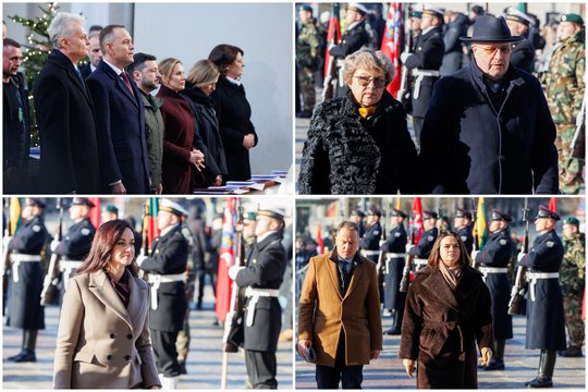 Ukrainos, Lenkijos ir Lietuvos vadovai – Vilniaus arkikatedroje: atvyko ir I. Ruginienė bei S. Cichanouskaja