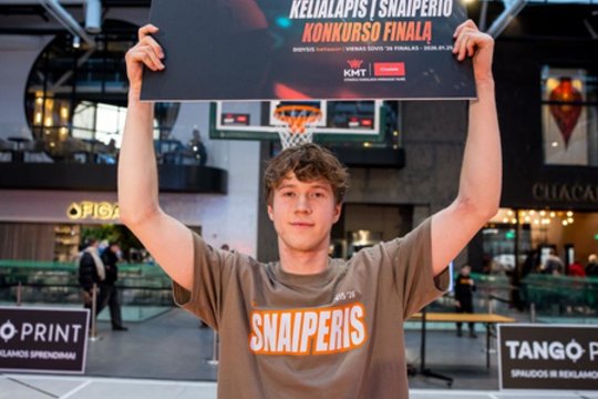 Paaiškėjo, kas mes iššūkį geriausiems LKL snaiperiams – „Vieno šūvio“ konkursą laimėjo 17-metis