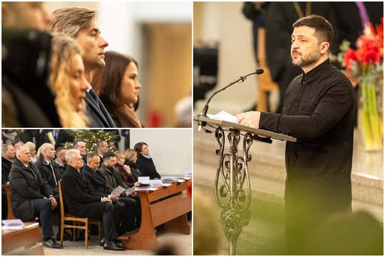 Vilniuje – griežta V. Zelenskio kalba: A. Lukašenkos baltasis špicas turi daugiau teisių, nei Baltarusijos žmonės