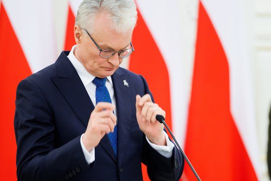 G. Nausėda tvirtai sureagavo į D. Trumpo pareiškimus: Lietuva tikrai nestovėjo už nugarų
