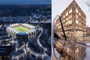 Šiemet žada pastatyti ne tik pusę nacionalinio stadiono: dviejuose Vilniaus rajonuose statys ir daugiabučius