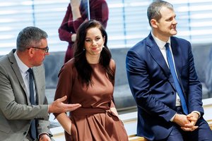 Opozicinių partijų lyderiai kviečia I. Ruginienę į NSGK: tikisi išsamaus gynybos planų pristatymo