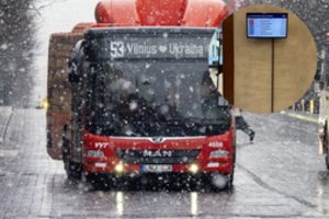 Vilniuje plečiamas viešojo transporto tvarkaraščių tinklas: atsiranda ir prekybos centruose, gydymo įstaigose