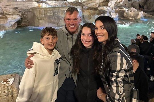 Šarūno Jasikevičiaus ir Annos Doukos šeimoje – ypatinga šventė