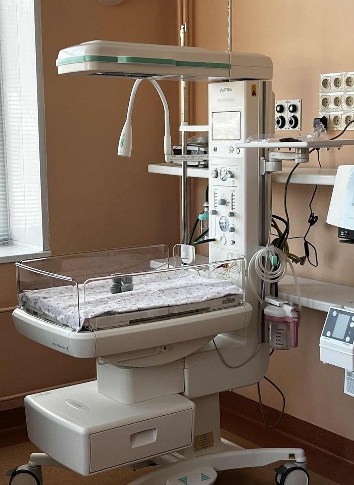 Įranga neišnešiotukams.<br> Pranešimo žiniasklaidai nuotr.