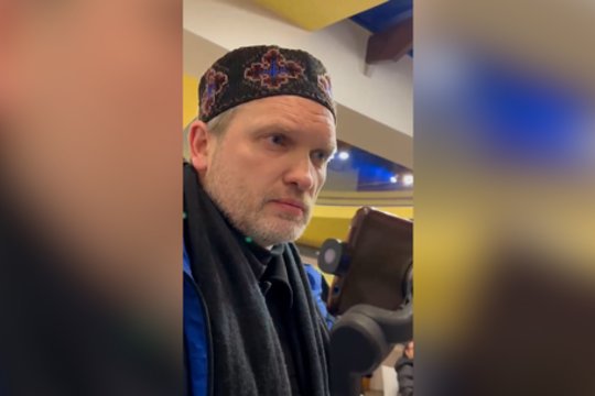 R. Žemaitaičio vizito Širvintose metu – L. Ragelskio provokacijos: pasigirdo ne vienas įžeidinėjimas