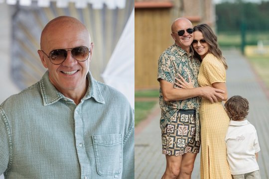 Ramūno Rudoko šeimoje – svarbi proga: „Sako, meilė trunka 2 metus“