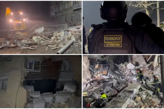 Po rusų atakos Odesoje – griuvėsiais virtę namai: sužeistųjų skaičius išaugo iki 23