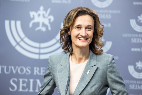 V. Čmilytė-Nielsen: klausimas dėl galimos interpeliacijos M. Jakubauskienei išlieka