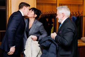 Valdantieji pasimatavo koalicijos stabilumą: R. Puchovičius vertina 9,9 iš 10, M. Sinkevičius jaučia „įtampėlę“