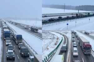 A1 magistralėje stoja eismas – vis dar uždaryta antra juosta
