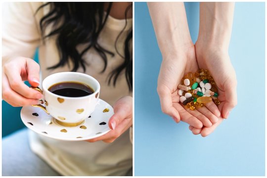 4 vitaminai ir mineralai, kurių jokiu būdu negalima gerti kartu su kava