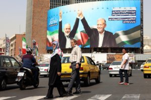 Iranas perspėja ES apie destruktyvias pasekmes, jei ji paskelbtų IRGC teroristine organizacija