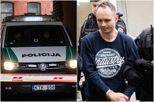 Kraupiomis žmogžudystėmis Kaune įtariamas Benas Mikutavičius antradienį išvežtas pas psichiatrus: ekspertizė atsakys į esminį klausimą