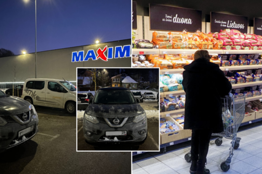 Įpyko pamatęs automobilį su rusiškais numeriais: „Ilsėtis ir apsipirkti čia atvažiavo?“