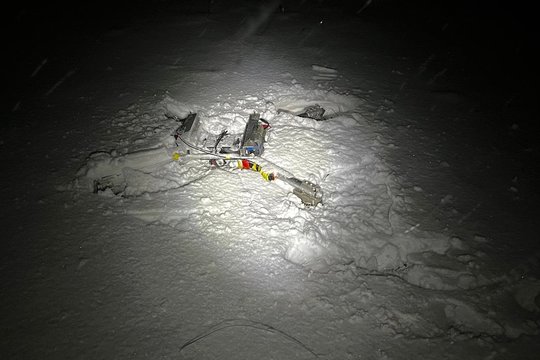 Baltarusijos pasienyje VSAT pareigūnai nutupdė cigaretes skraidinusį kontrabandininkų droną