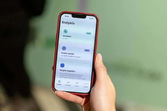 „Jaunimo linija“ sukūrė pirmąją Lietuvoje emocinės pagalbos programėlę